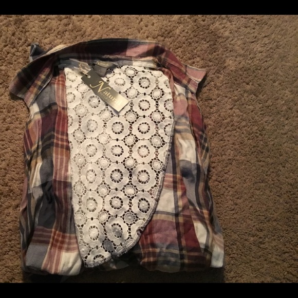 Natural Reflections large ombré plaid - Picture 6 of 7